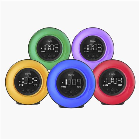 best ihome alarm clock|Powerglow Clock Radio with Bluetooth Speaker and USB .